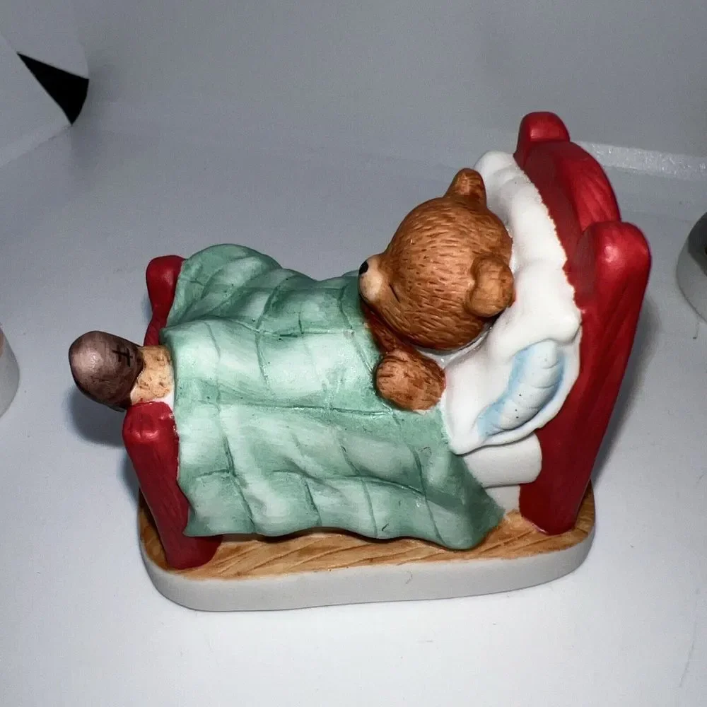 1994 Nursery Rhyme‎ Bears Bronson Stevenson Figurines Lot Of 5 - No Boxes